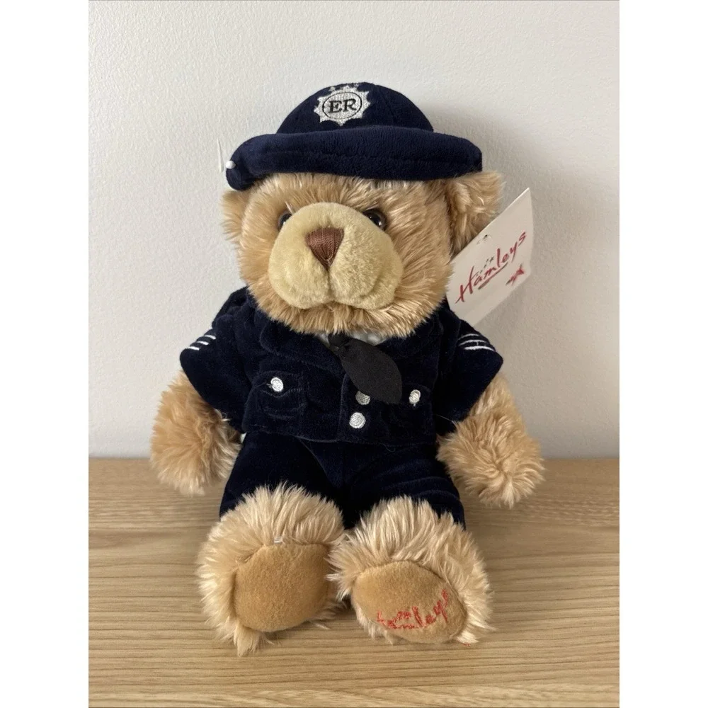 Hamleys London ER Police Officer Teddy Bear Plush NWT Tags British Bobby 10